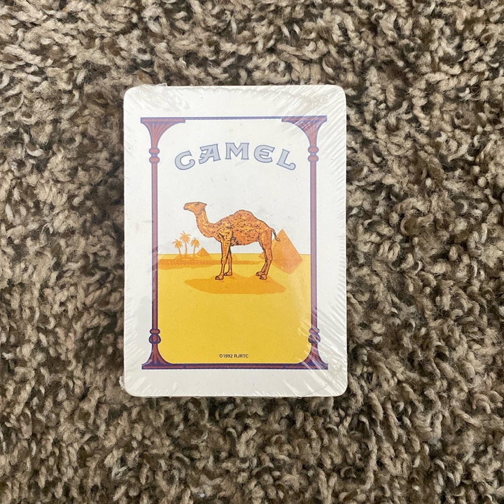 New in Pack - 1992 Camel Playing Cards